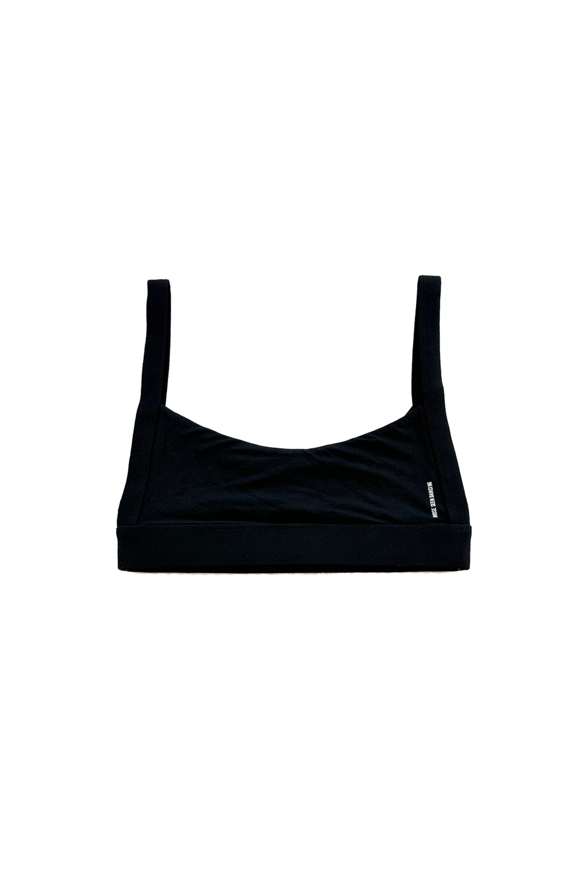Fury Two-Way Bikini Top // Cozy Black