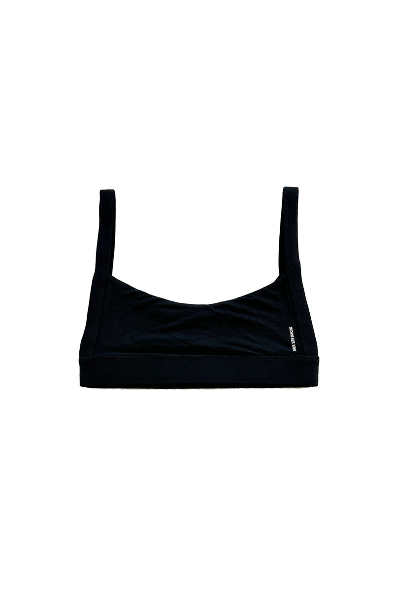 Fury Two-Way Bikini Top // Cozy Black