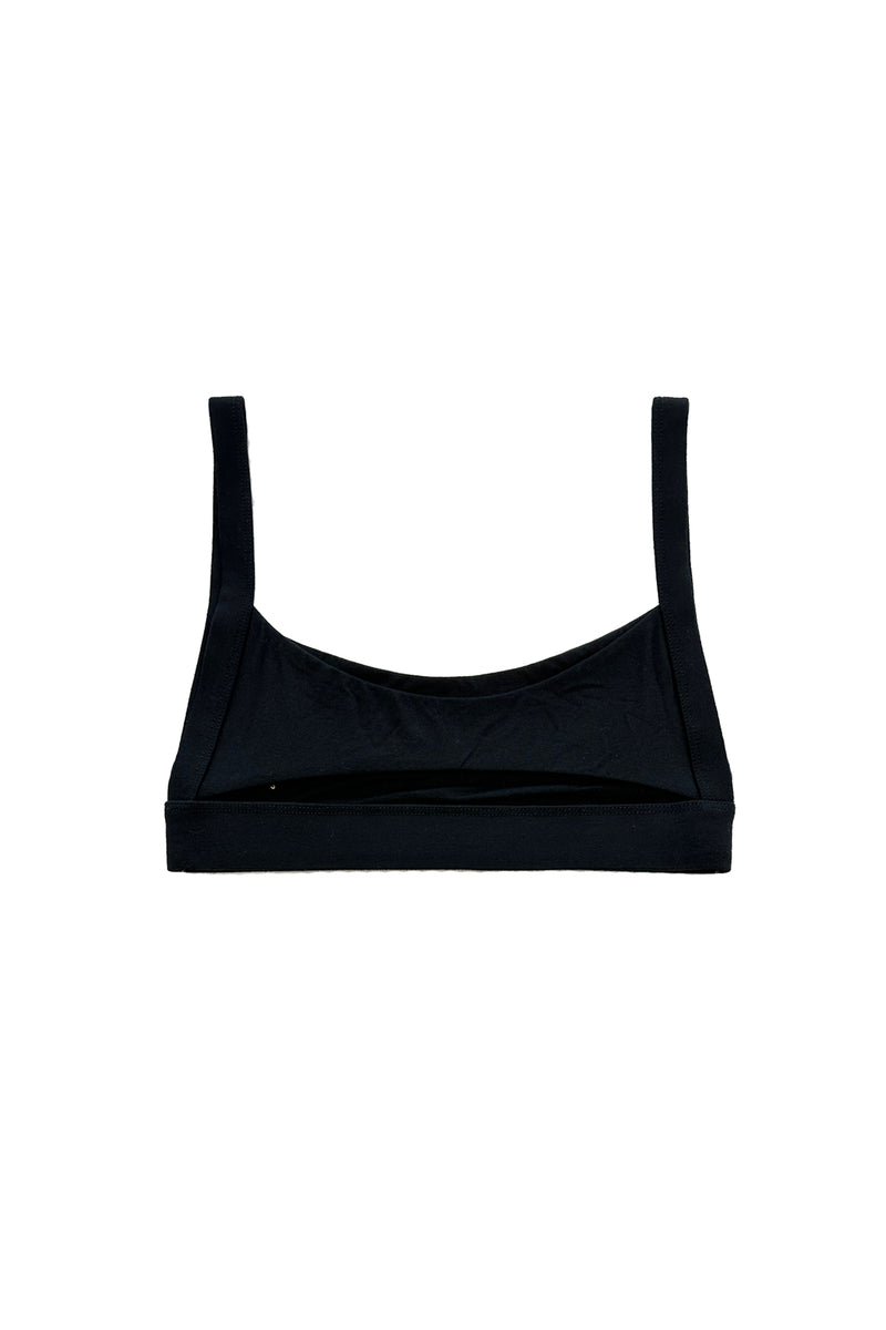 Fury Two-Way Bikini Top // Cozy Black