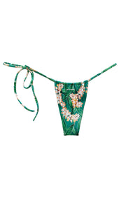 Keys Sliding String Bikini Bottom // Shell Ginger