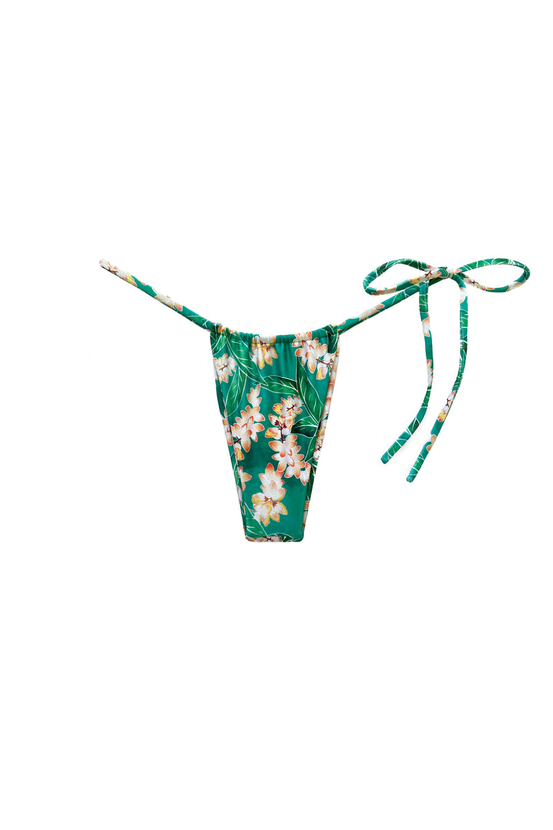 Keys Sliding String Bikini Bottom // Shell Ginger