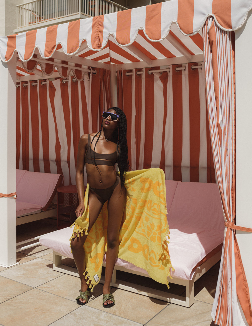 Fury Two Way Bikini Top // Cacao