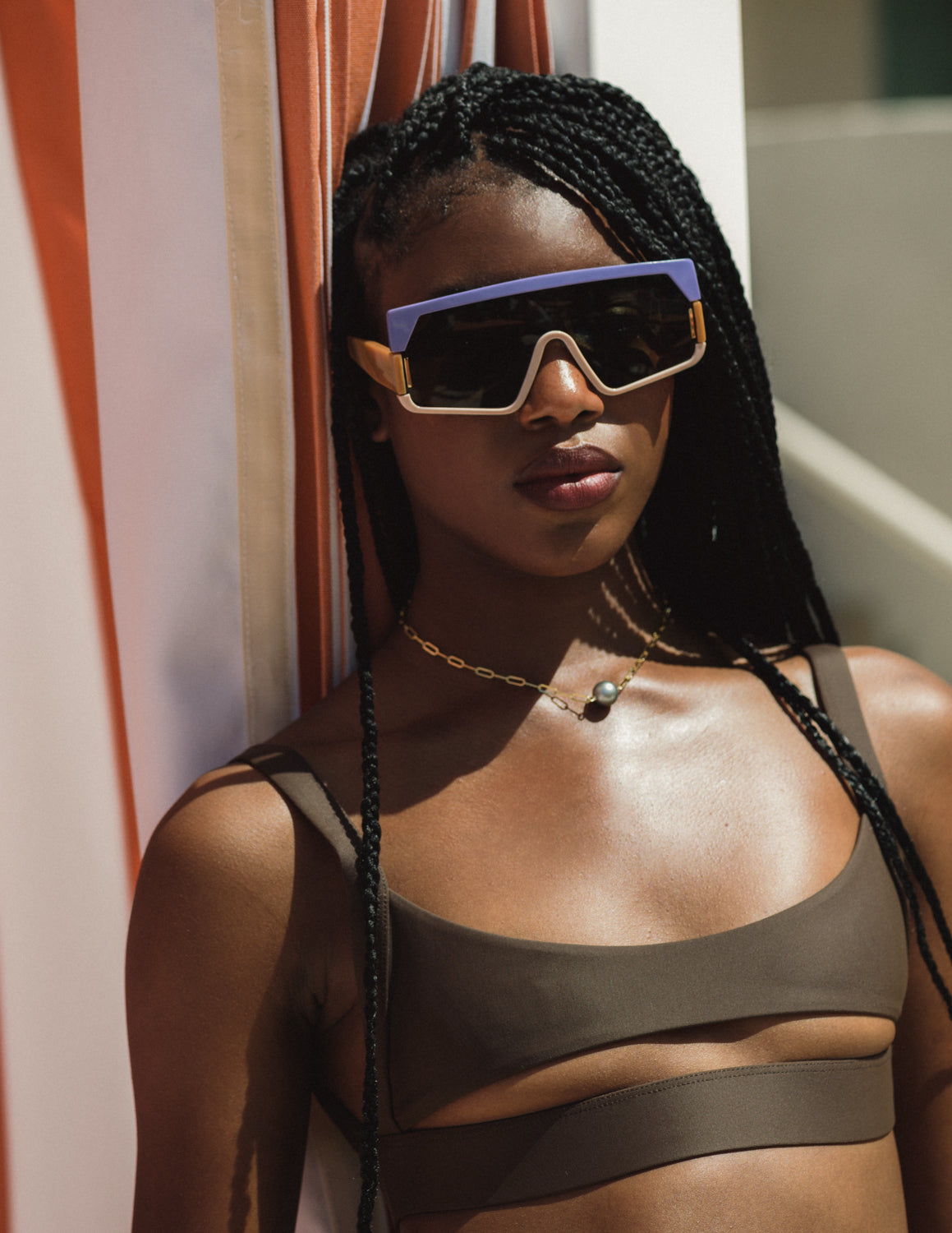 Fury Two Way Bikini Top // Cacao