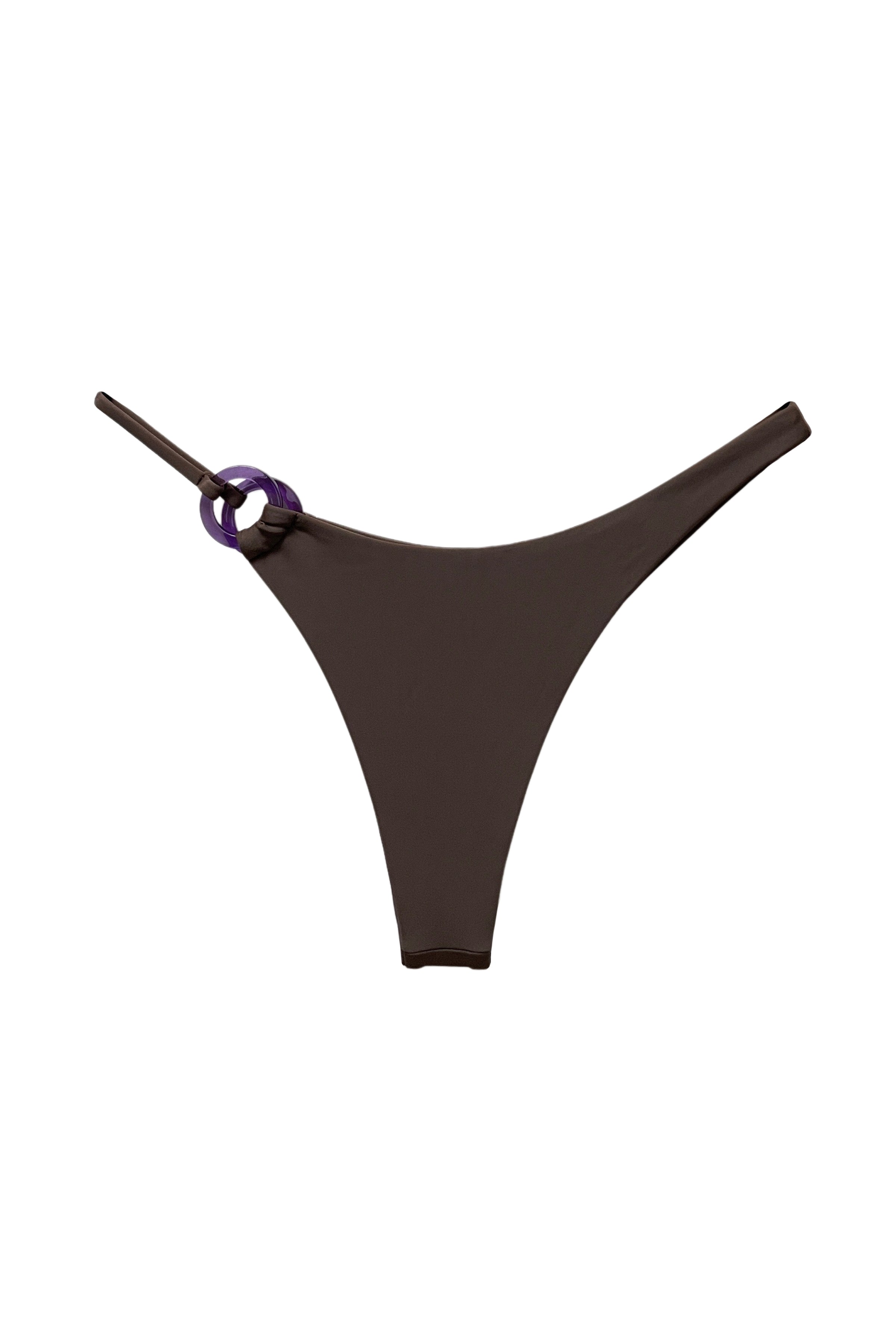 Keys Sliding String Bikini Bottom // Cacao – THOSE SEEN DANCING