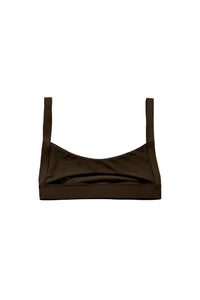 Fury Two Way Bikini Top // Cacao