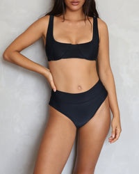 Hana Top - Ribbed // Stealth Assassin - THOSE SEEN DANCING
