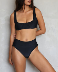 Hana Top - Ribbed // Stealth Assassin - THOSE SEEN DANCING