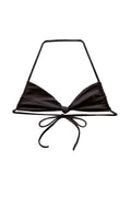 Jojo Halter String Bikini Top // Cacao