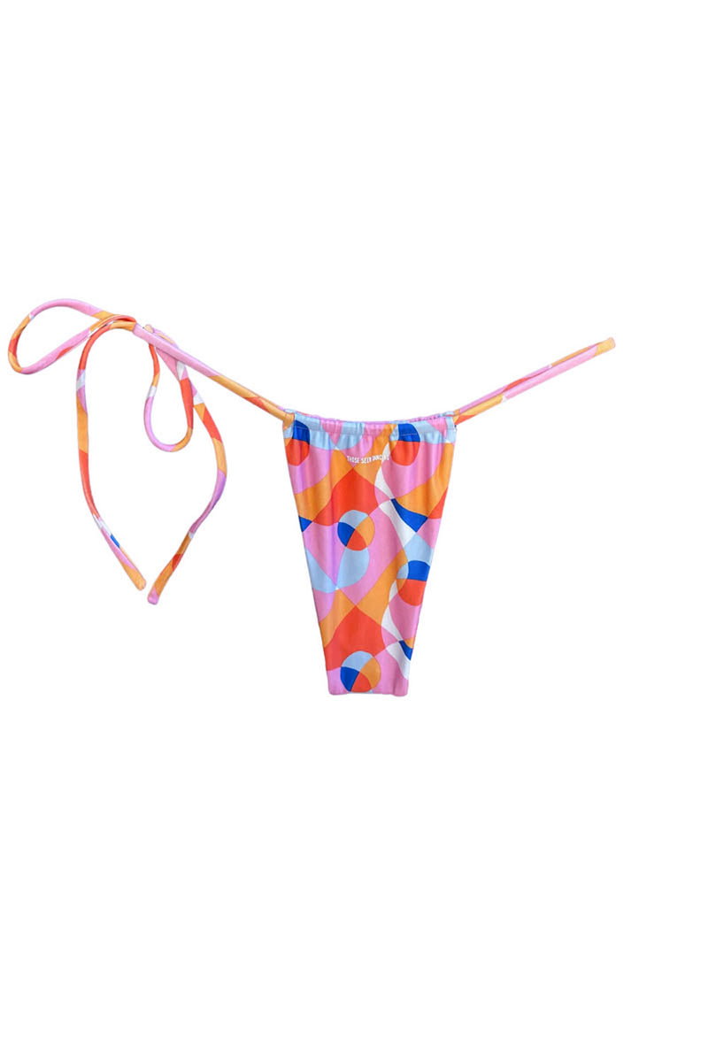 Keys Sliding String Bikini Bottom // Spritz