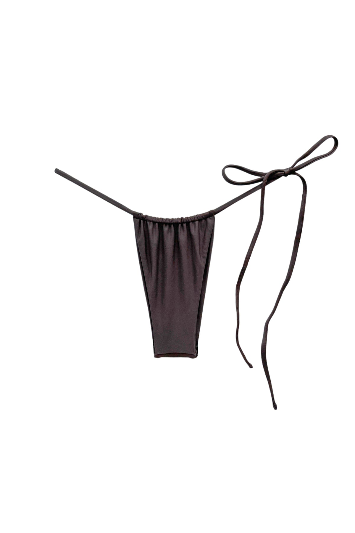 Keys Sliding String Bikini Bottom // Cacao – THOSE SEEN DANCING