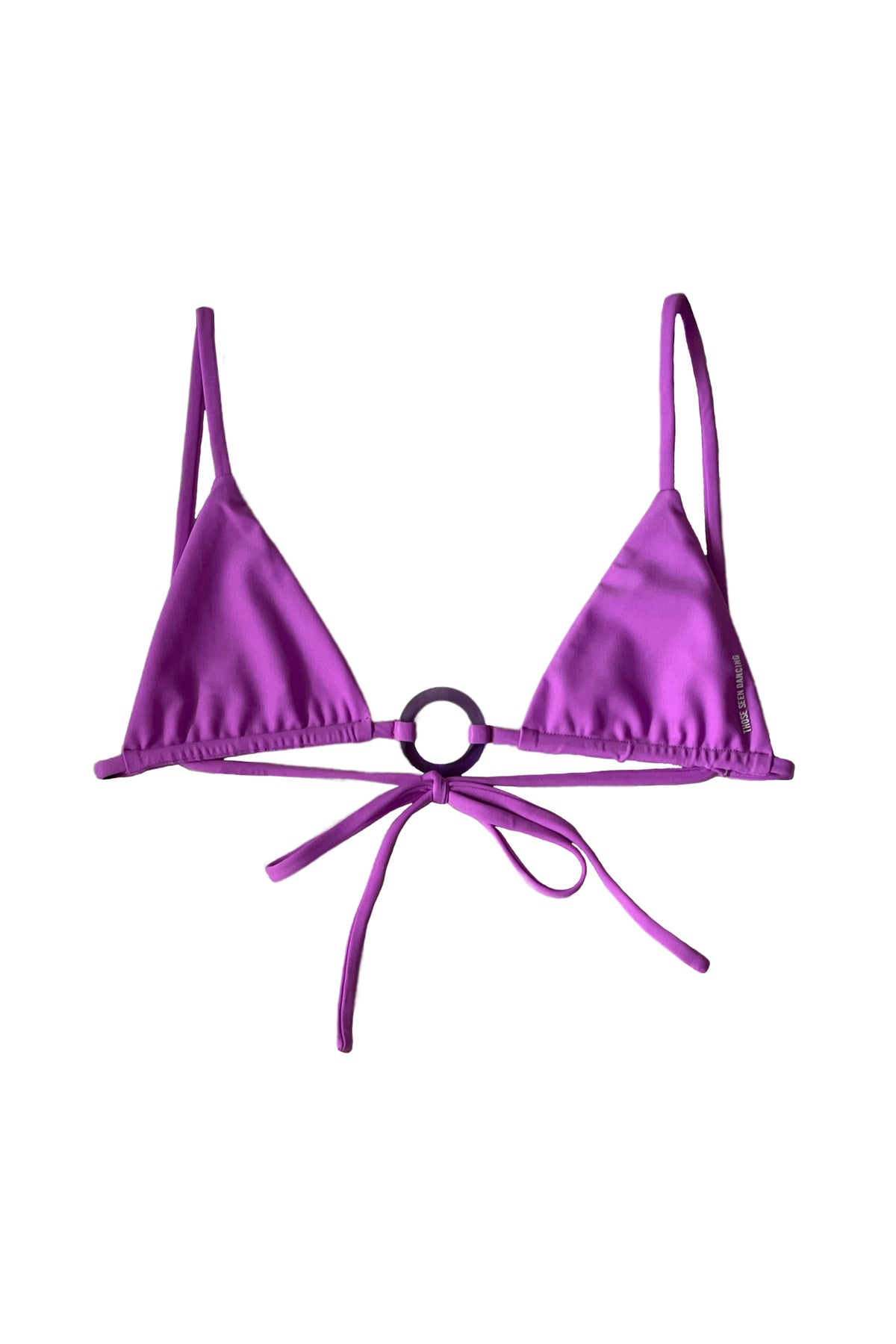 Mega Ring Triangle Bikini Top // Cosmos