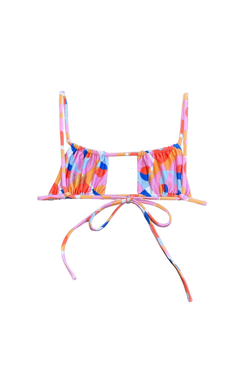 Milli Ruched Bikini Top // Spritz