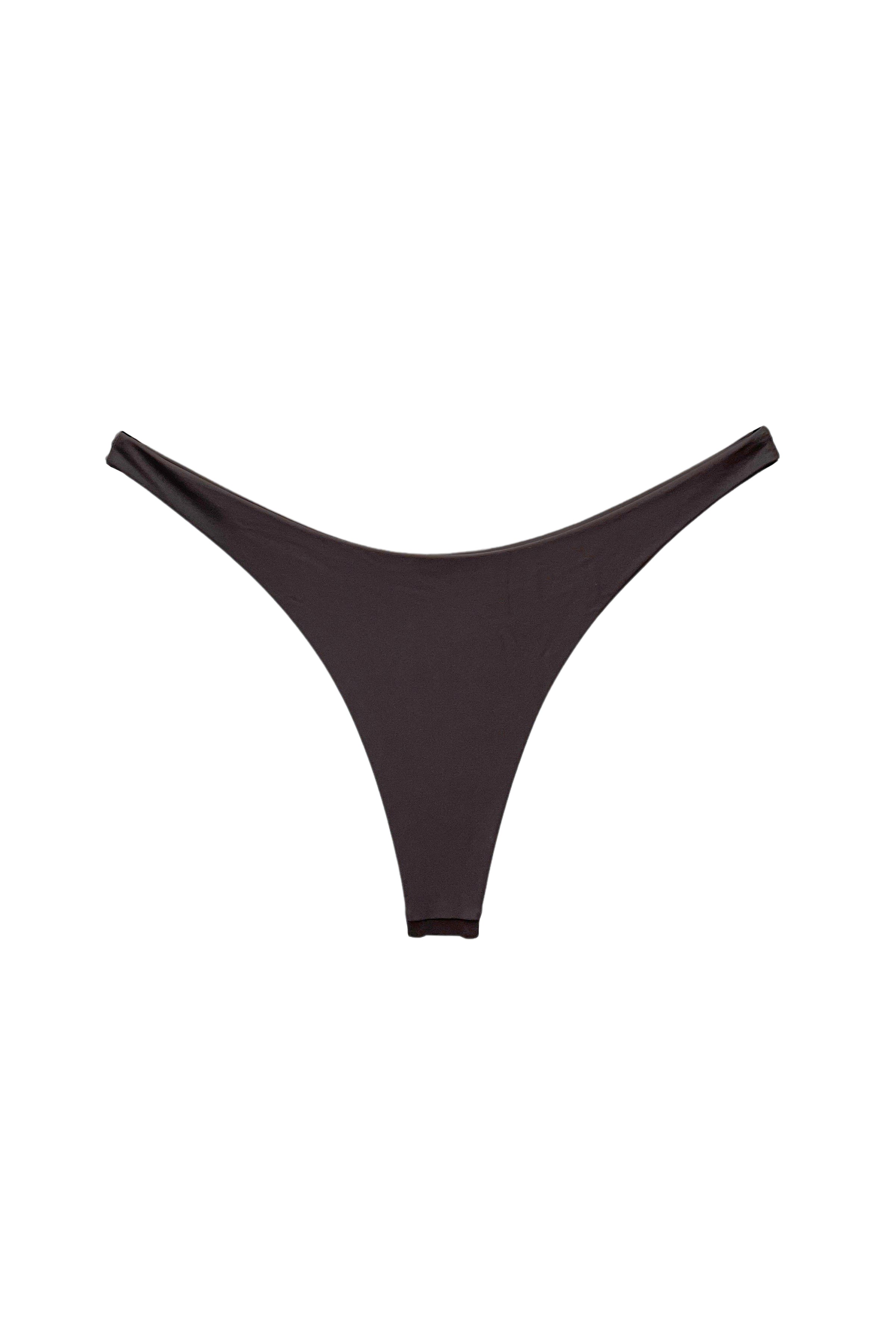 Keys Sliding String Bikini Bottom // Cacao – THOSE SEEN DANCING