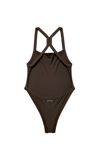 Ryder One Piece Swimsuit // Cacao