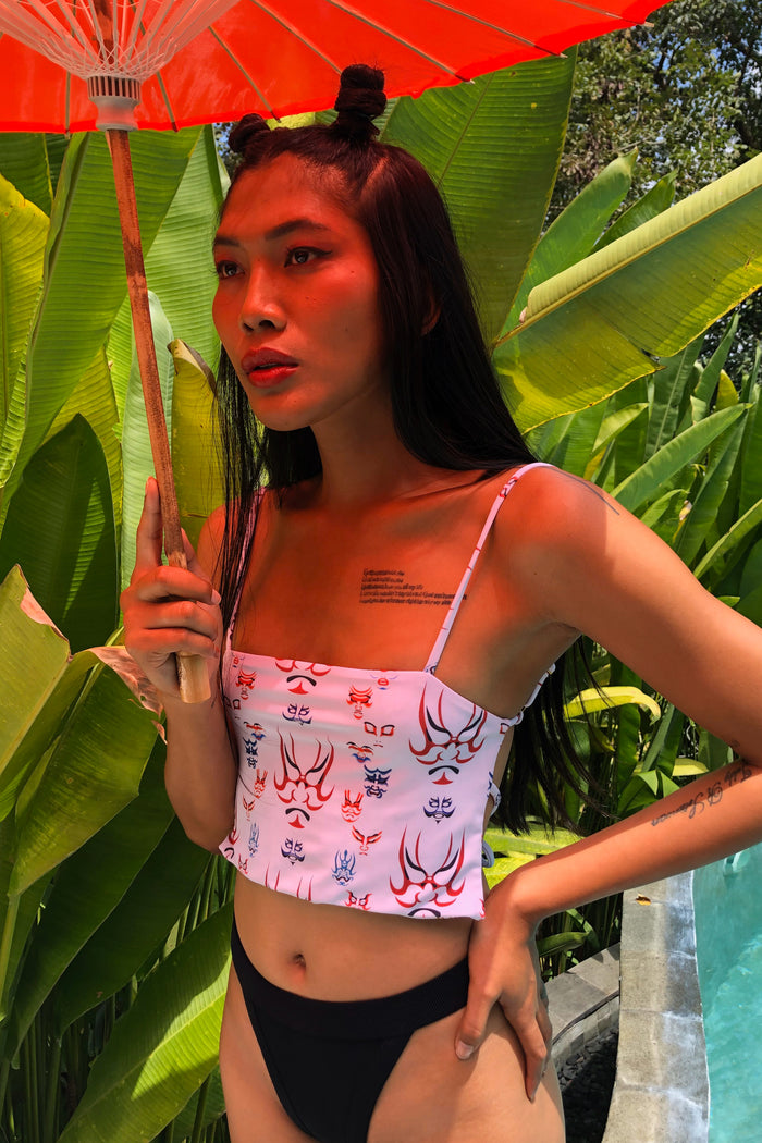 Aoki Crop Top // Kumadori
