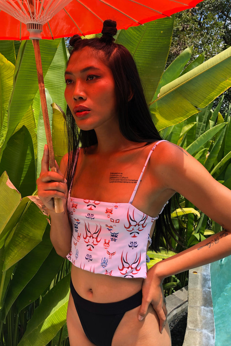 Aoki Crop Top // Kumadori
