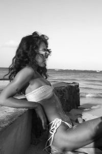Gwen Two-Way Bandeau Bikini Top // Pacific